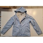 Veste 3 en 1 - imperm�able + polaire amovible - bleu clair et blanc - femme - taille m - quechua