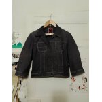 Veste 3 / 4 marine a �paulettes 42 xl alain manoukian.