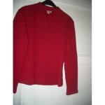 Veste 3 suisses matelass�e couleur framboise taille 38 neuve