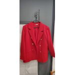 Veste blazer femme rouge