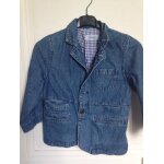 Magnifique veste / blazer garcon en jean  ; jacadi  ; taille 4 ans idee cadeau