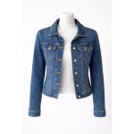 Veste blouson jean pimkie mi saison printemps coton