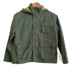 Veste blouson multipoche vert kaki a capuche. d. p. a. m du pareil au meme. taille 12 ans
