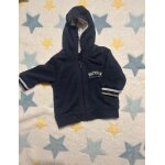 Veste  capuche bleu marine bb hugo boss