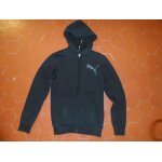 Veste  capuche molleton noir puma