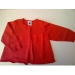 Veste cardigan orange petit bateau 6 mois