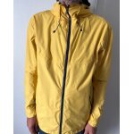 Veste coupe vent impermable  capuche jaune taille l marque tribord dcathlon
