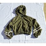 Veste courte  capuche bershka femme taille s