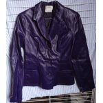 Veste courte femme -  ; pimkie  ; - cintr�e - en coton enduit - violet - taille 38