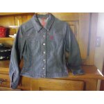 Veste courte ml oxbow modèle pancali indigo t. 3 Veste courte ml oxbow modèle pancali indigo t. 3