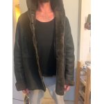 Veste en cuir d?agneau
