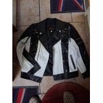 Veste cuir pepsi