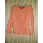 Veste damart veste courte polyester 38 orange