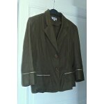 Veste etam 42 vert kaki fonce comme neuve Veste etam 42 vert kaki fonce comme neuve