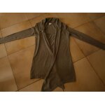 Veste femme longue grise taille 2 marque camaeu