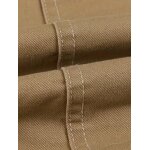 Veste d'hiver paisse  capuche pour homme avec grandes poches kaki / taille de l'tiquette : m