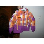 Veste icepeak 5 / 6 ans capuche amovible.