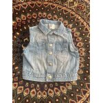 Veste en jean sans manche