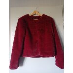 Veste  ; jennyfer ; taille s - fausse fourrure