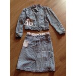Veste et jupe jean