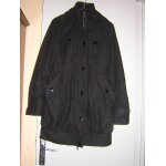 Veste longue À capuche amovible bershka taille m 36 / 38. laine 50% polyester 30% viscose 20%. Veste longue À capuche amovible bershka taille m 36 / 38. laine 50% polyester 30% viscose 20%.