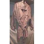 Veste longue marron taille 44 promod 87 cm