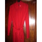 Veste longue rouge taille 42 / 44 marque la redoute