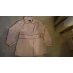 Veste longue sergent major 7 ans rose pale comme neuve