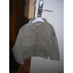 Veste manches longues tape  l'oeil 5 / 6 ans 100% coton, doublure coton et polyester, kaki.