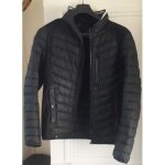 Veste matelass�e noire tom tailor (taille s)
