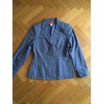 Veste mi longue cyrillus bleu jean clair taille 40