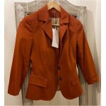 Veste naf naf brun fauve 36 neuve tiquete manches 3 / 4