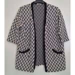 Veste oversize brode