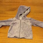 Veste polair pour bebe grise 3 mois