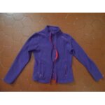 Veste polaire polyester violet