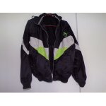 Veste puma tres bonne etat taille s exterieur 100% nylon doublure 55%polyester 35% cotton. avec capuche ...