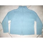 Veste la redoute bleue taille 114cm � fermeture �clair