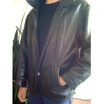 Veste redskins veste courte cuir l noir Veste redskins veste courte cuir l noir