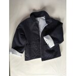Veste reversible marine / bleu ciel  ; jacadi  ; taille 6 / 8 ans id�e cadeau