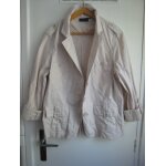 Veste saharienne beige lin et coton kiabi 46 Veste saharienne beige lin et coton kiabi 46