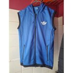 Veste sans manches � capuche homme