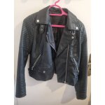 Veste simili cuir femme taile m 38 � perfecto noir don�t call me jennyfer style biker zipp�