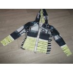 Veste sweat rick cardona palmiers, capuche taille xs neuf