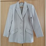 Veste tailleur beige  paulettes. pimkie. taille 42