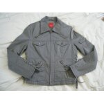 Veste toile grise / lacets edc by esprit - taille l