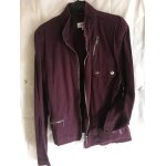 Veste violette femme legerement cintree de marque elite - taille 40