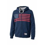 Veste zipp�e marine � capuche freegun taille 14 ans