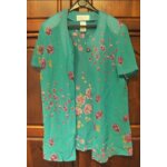 Vetement de dessus femme , top femme christine laure - 100 % viscose taille france 44