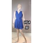 Vila clothes taille 34 superbe robe sans manche doublée bleue Vila clothes taille 34 superbe robe sans manche doublée bleue