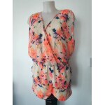 Vila combishort taille s imprimé fleurs Vila combishort taille s imprimé fleurs